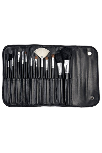 Lionesse Makeup Brush Set 12 Pieces BR‑23 with black case