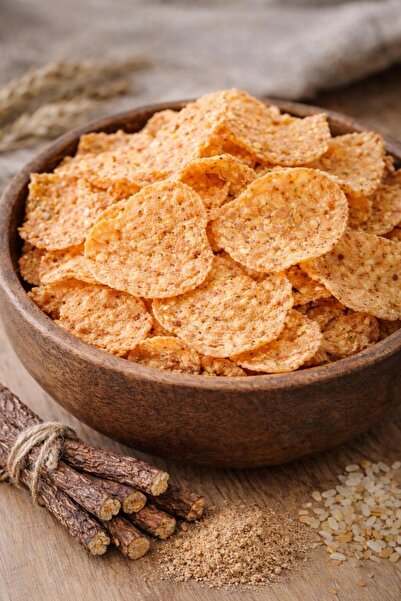 Mirzenia Tarhana Cipsi Doğal Katkısız Geleneksel Üretim Fırınlanmış Atıştırma...