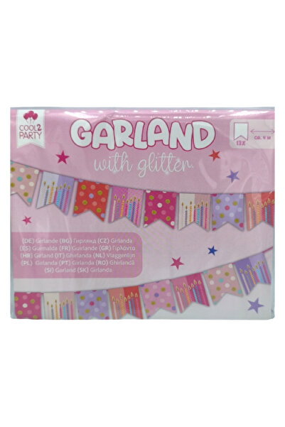 Evendi Ghirlanda pentru petrecere, Roz