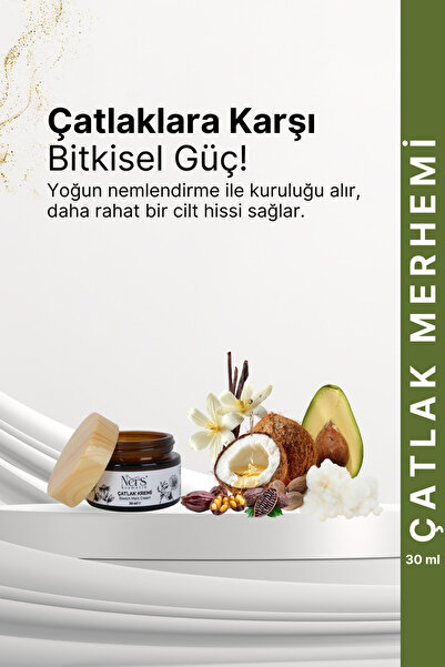 Çatlak Karşıtı Yoğun Bakım Merhemi – Shea, Kakao & Gotu Kola ile Elastikiyet Destekleyici