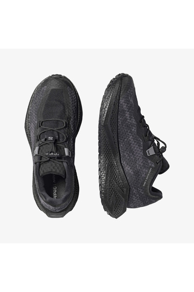 Salomon حذاء الجري AERO GLIDE 4 GRVL للسيدات باللون الأسود L49175100