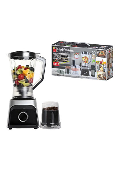 Hoffmans Electronics Blender Multifuncțional 5-în-1 HOFFMANS HM-1265, 1200W, ...