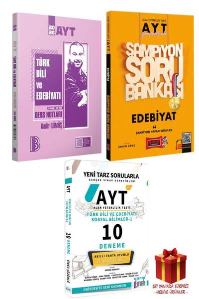 Panem Yayınları Benim Hocam AYT Türk Dili ve Edebiyatı Ders Notları+AYT Edebi...