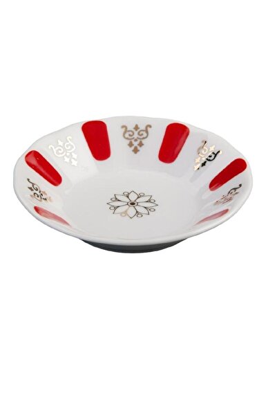 Külsan Thermoset Kahveci Tea Plate, Set of 6, 11 cm