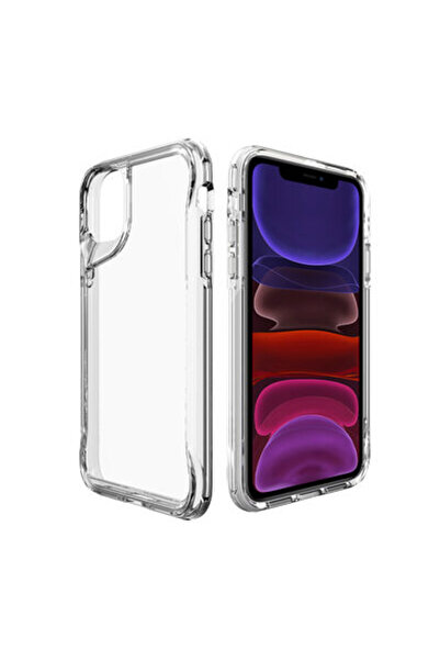 Paladyum Case iPhone 11 Compatible Transparent Shock-Proof T-Max Case