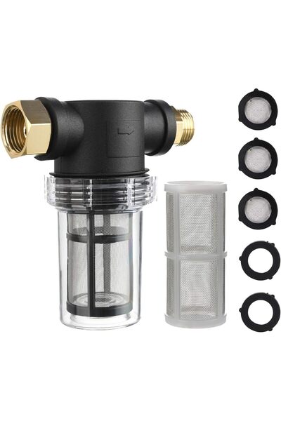 mingle Filtru de apa, furtun gradina, 3/4, doua optiuni filtrare