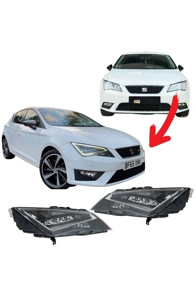 NS Nilser Auto Parts Seat Leon MK3 Sağ Sol Far Full Led 2013-2020 TAK ÇALIŞTIR