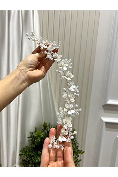 Taşmeran Designed Bridal Head Hair Accessory High Quality Wedding Engagement ...