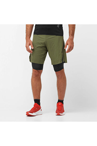 Salomon S/LAB ULTRA 2IN1 Erkek Koşu Şortu Grape Leaf LC2031000