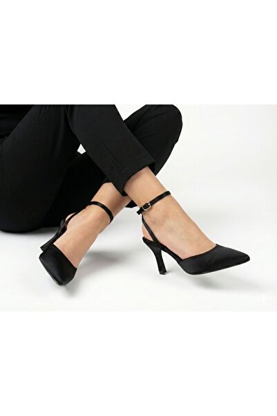 softoria shoes حذاء نسائي بحزام للكاحل وكعب ستيليتو | أحذية سهرة بكعب عالٍ