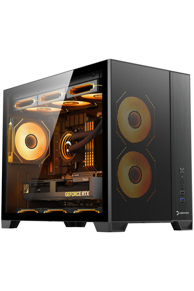 GamePower Warcry Ronin 3xARGB Fan 650W 80+ Bronze Micro-ATX Gaming (Oyuncu) Kasa
