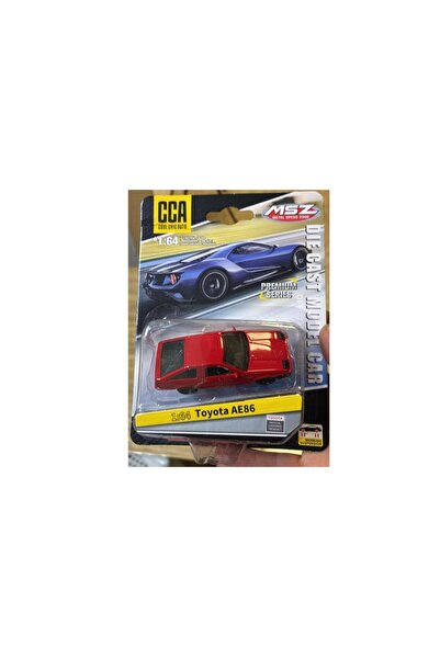 CCA Premium Series Toyota AE86 Kırmızı 1/64 Model Araba