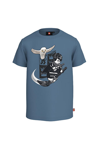 LEGO Tricou pentru copii LWTAYLOR 119-Albastru-128