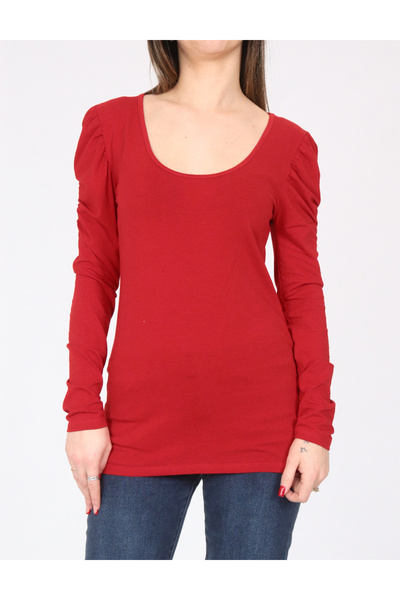 Evendi Blouse, Red
