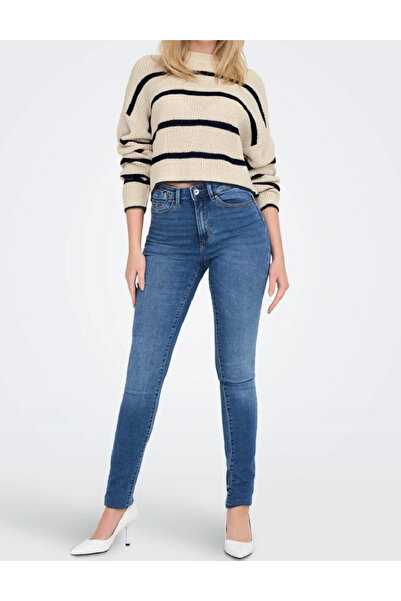 Evendi Sweater, Beige/Navy