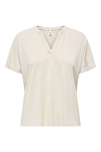 ONLY Onlfree Beige Women's T-Shirt 15368562