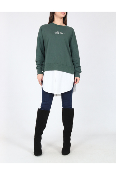 Evendi Blouse, Green