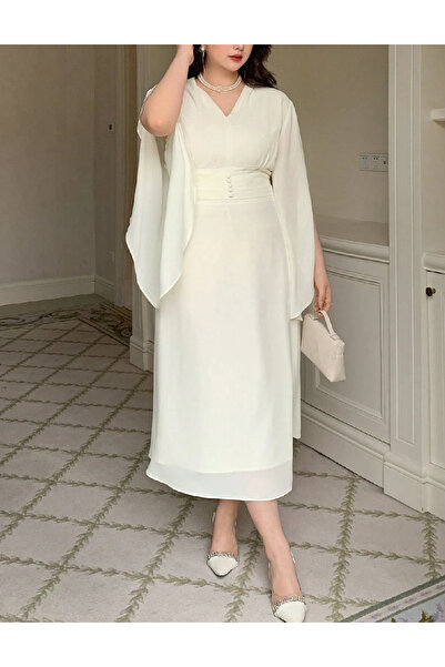 Evendi Medium dress, Ecru