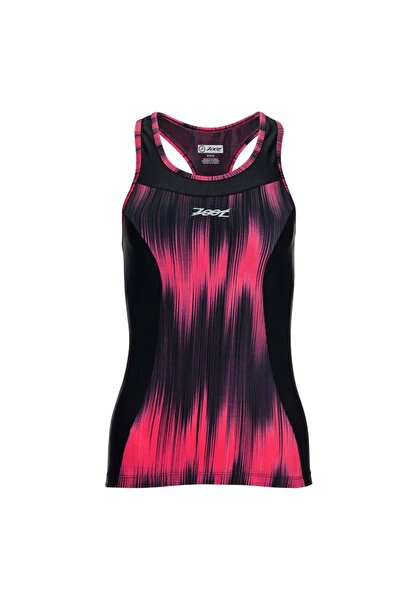 Zoot Tricou de triatlon pentru femei Performance Tri Racerback-Negru-XS