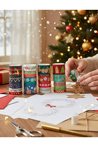 Evendi Washi decorative tape set, Mixed colors