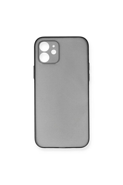 eco port غطاء حماية رفيع للغاية لهاتف آيفون 12 - رمادي