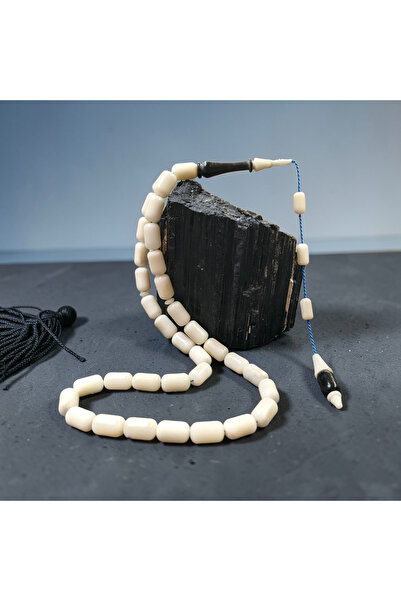 İnan Tesbih سبحة خشب النارجيل والخشب الأبنوسي بتصميم كبسولة إمامي