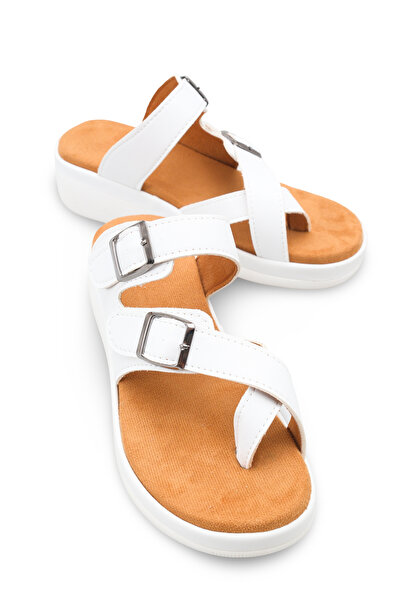 Solo Bag Women's Orthopedic Flip-Flops with Cross Straps, Soft Sole, Anatomic...