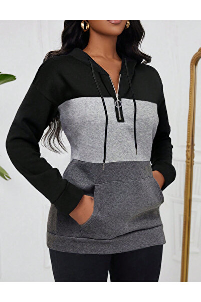 Evendi Sweatshirt, Black/Grey