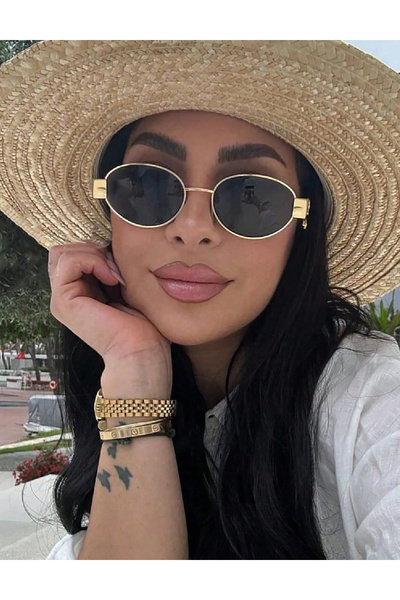 Evendi Sunglasses, Gold