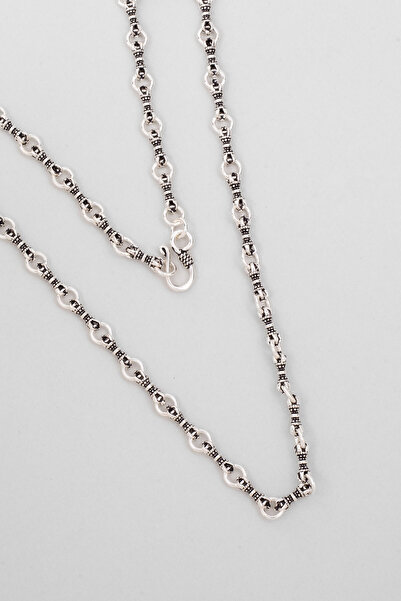 So CHIC... Samurai 55 cm Polished Silver Men's Chain Necklace