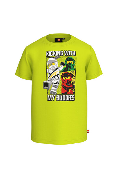 LEGO LWTAYLOR 123-Yellow-110 children's t-shirt