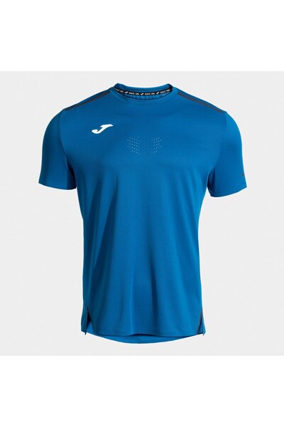 Joma 103538.713 Sleeve Erkek Mavi Spor Tişört