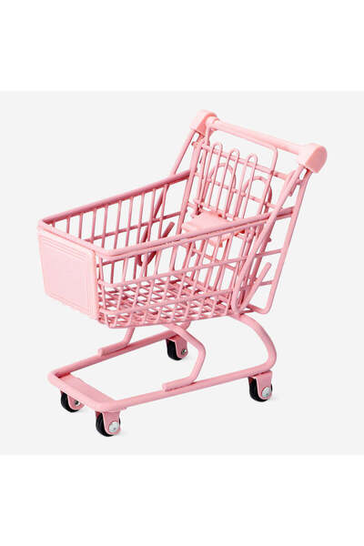 Flying Tiger Copenhagen Pembe Mini Alışveriş Arabası