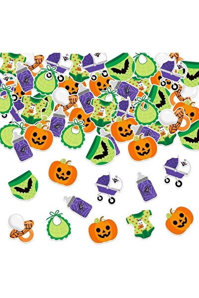 NO BRAND Pachet de 100 de confetti pentru petrecerea de Halloween pentru bebe...