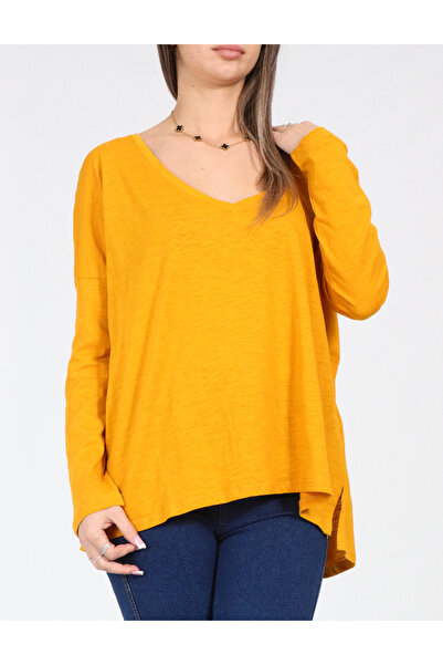 Evendi Blouse, Mustard