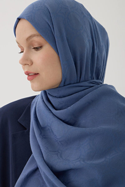 Zeta Group Ženska hijab odjeća Sezonsko plava boja Žakard šal lanac Sa deznom...