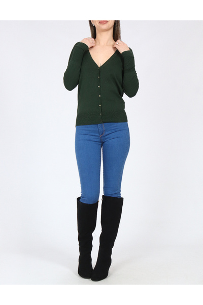 Evendi Cardigan, Green