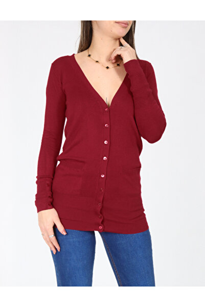 Evendi Cardigan, Red