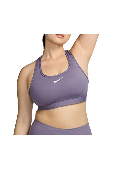 Nike Women's running bra Swoosh SS 2024-Mov-S
