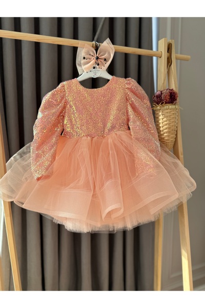 Baby Aden Aden Sequin Sequined Tutu Puffy Birthday Party Costume Long Sleeve ...