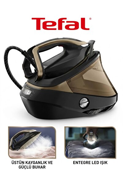 TEFAL Akıllı LED görüşü Üstün Kaygan Taban Pro Express Vision 3000 W Buhar Ka...