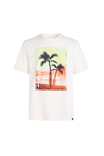 O'Neill Men's T-shirt Jack Neon-White-M