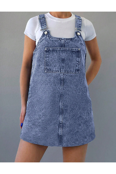 Evendi Short dress, blue