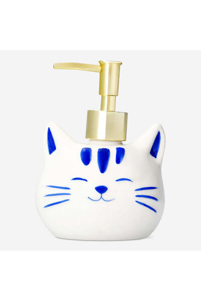 Flying Tiger Copenhagen Kedi Şeklinde Seramik Sıvı Sabunluk