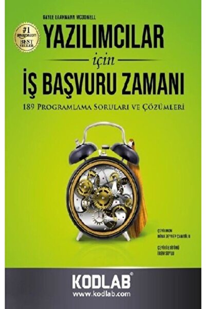 Kodlab Yayın Dağıtım Yazılımcılar İçin İş Başvuru Zamanı / Gayle Laakmann Mcd...