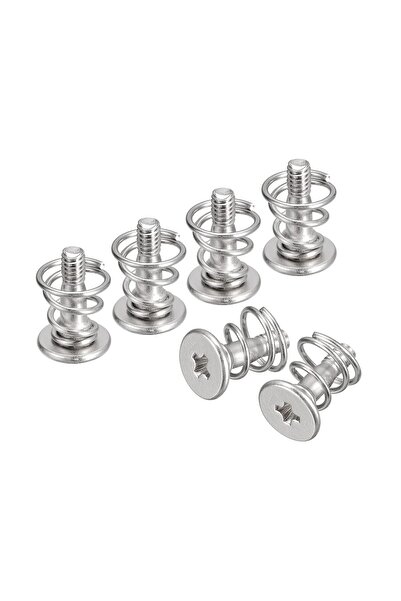 NO BRAND sourcing map Spring Screw, 10pcs M2x9mm 6mm Spring OD GPU Graphic Ca...