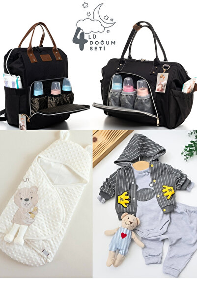 Pimadyo Large Birth Set (Hospital Release, Shoulder and Backpack, Chickpea Sw...