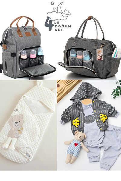 Pimadyo Large Birth Set (Hospital Release, Shoulder and Backpack, Chickpea Sw...