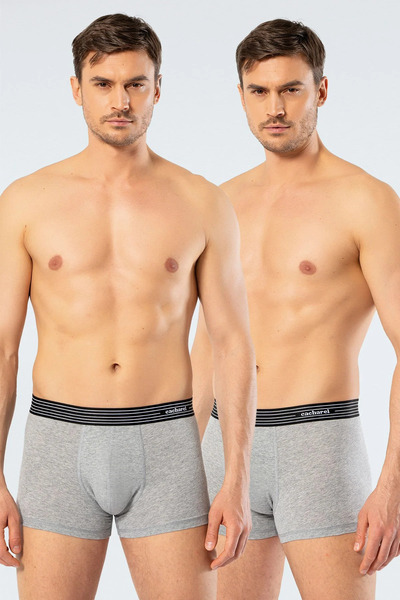 Cacharel Cotton & Lycra, Printed, 2-Piece Men's Boxer Briefs