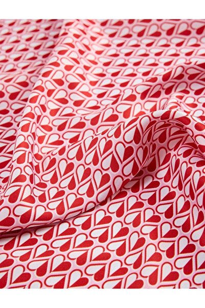 Koton Eșarfă pătrată cu detalii din satin pentru femei